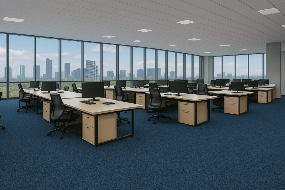 Ковролин Haima «Wilkins» Atom Blue 07 (3,66 м) — купить в Санкт-Петербурге