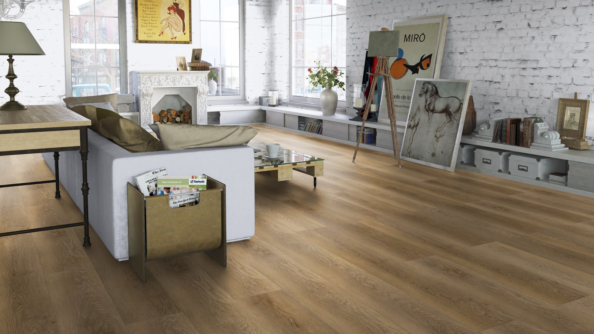 SPC ламинат "Tarkett" Deep House Stanley (1400*225*4,6 мм) — купить в Санкт-Петербурге