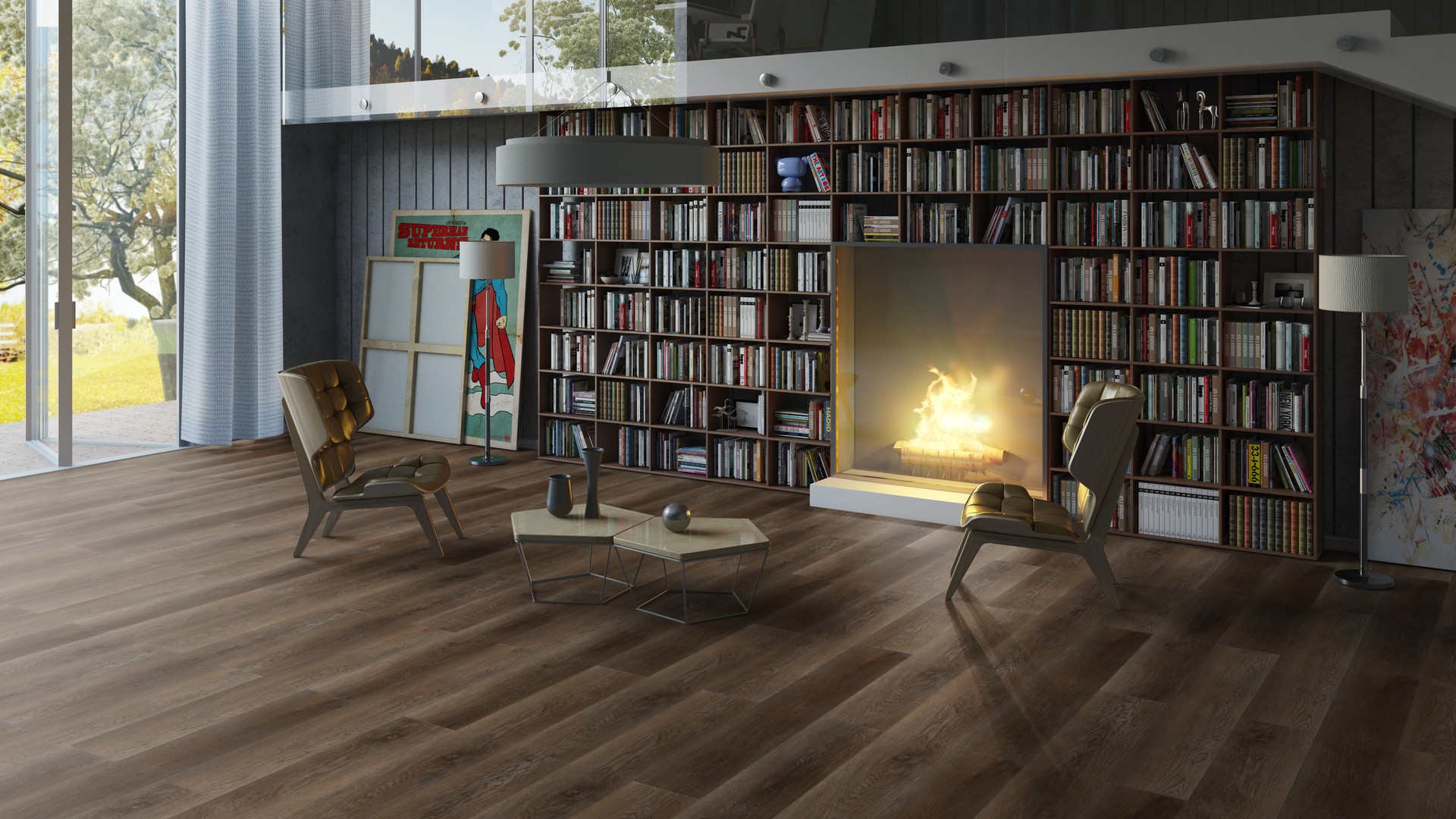 SPC ламинат "Tarkett" Deep House Rachel (1400*225*4,6 мм) — купить в Санкт-Петербурге