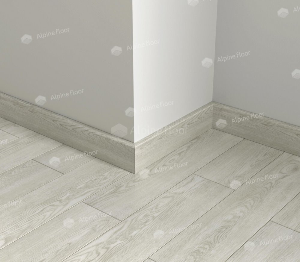Напольный плинтус Parquet Light Дуб Арктик SK 13-4 (2200*12,5*80 мм) — купить в Санкт-Петербурге