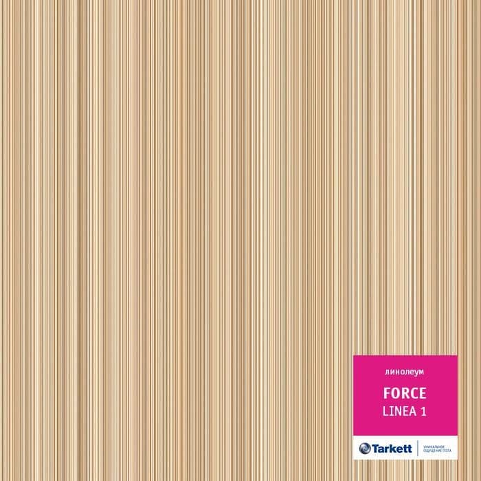 Линолеум полукоммерческий "Tarkett" Force Linea 1 (4м) — купить в Санкт-Петербурге
