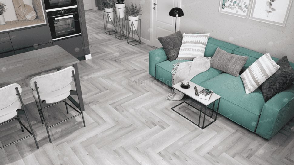 Виниловый ламинат "Alpine Floor" Parquet Light Дуб Лейтена (600*125*4 мм) — купить в Санкт-Петербурге
