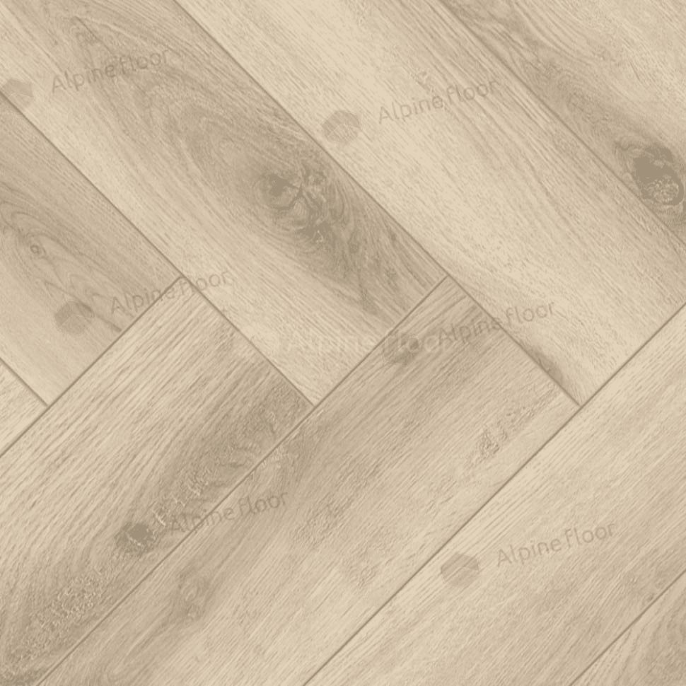 Ламинат "Alpine Floor" Herringbone 12 PRO Дуб Орлеан (606*101*12 мм) — купить в Санкт-Петербурге