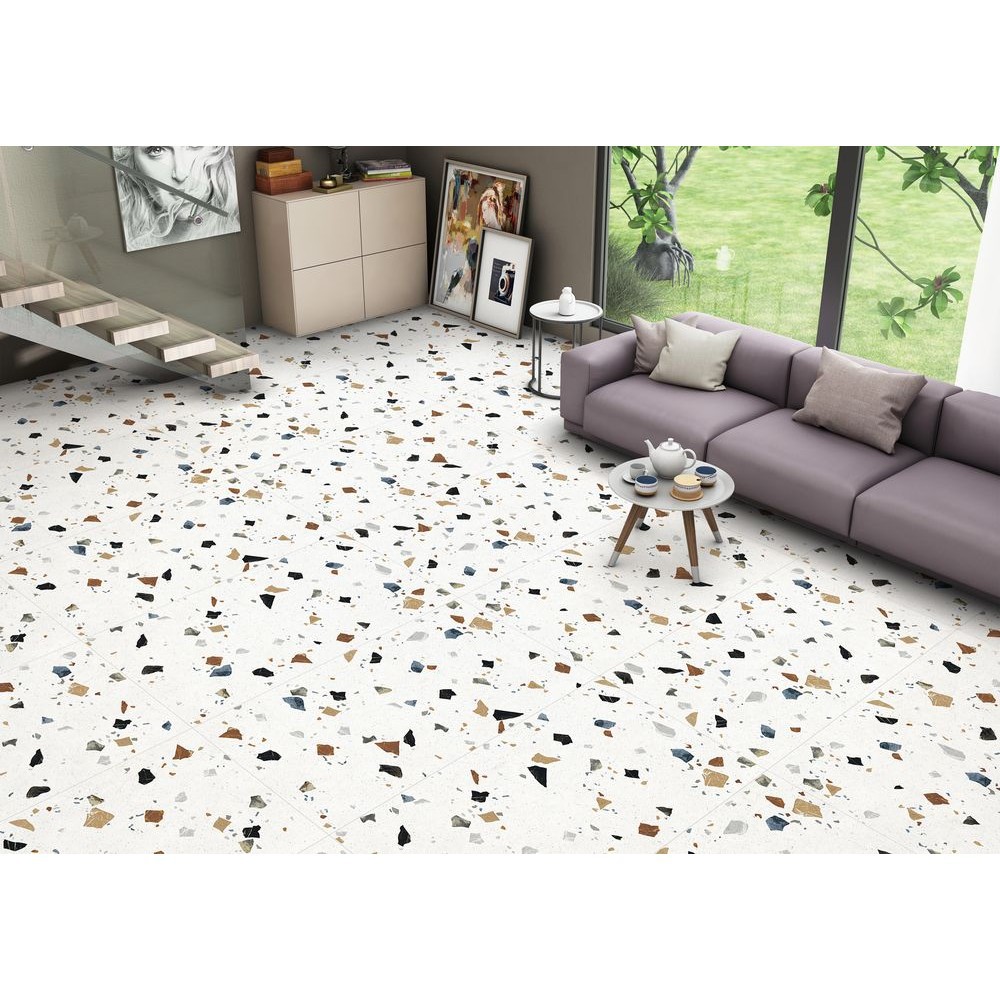 Керамогранит "Ennface" 600*1200 Frammenti Матовый Белый — купить в Санкт-Петербурге