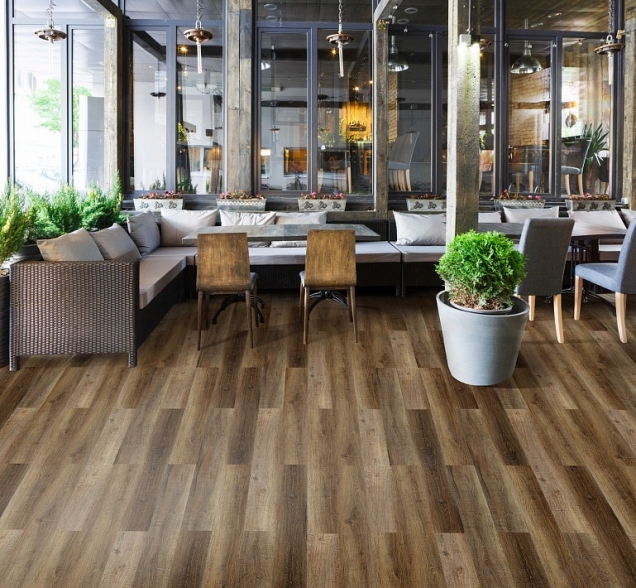 SPC ламинат "CronaFloor" Wood 4V Дуб Чак (1200*180*4 мм) — купить в Санкт-Петербурге