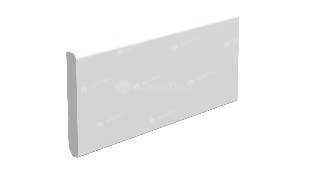 Напольный плинтус Grand Sequoia 11-00 Белый матовый (2200*11*80 мм) — купить в Санкт-Петербурге