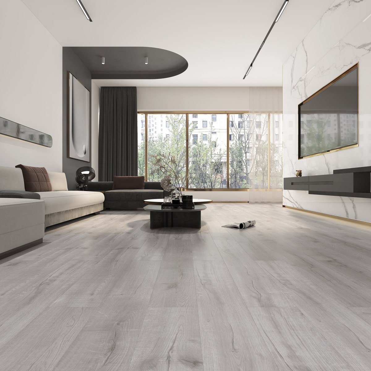 SPC ламинат "OneFloor" ЕСО 5050 (4V фаска) (1220*184*4 мм) — купить в Санкт-Петербурге