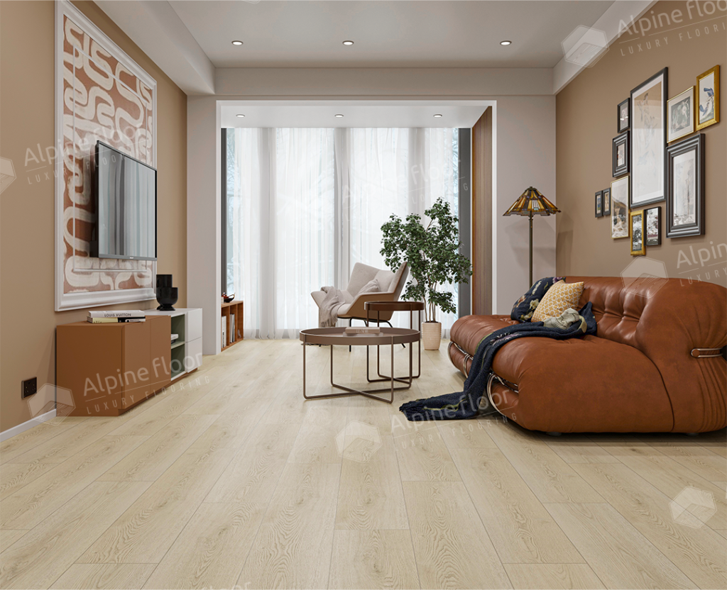 SPC ламинат "Alpine Floor" Лунар (1220*228*4 мм) — купить в Санкт-Петербурге