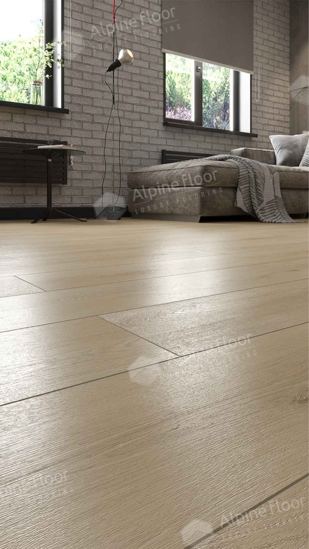 Кварцвиниловая плитка LVT "Alpine Floor" Кипарисовая (1219,2*184,15*2,5 мм) — купить в Санкт-Петербурге