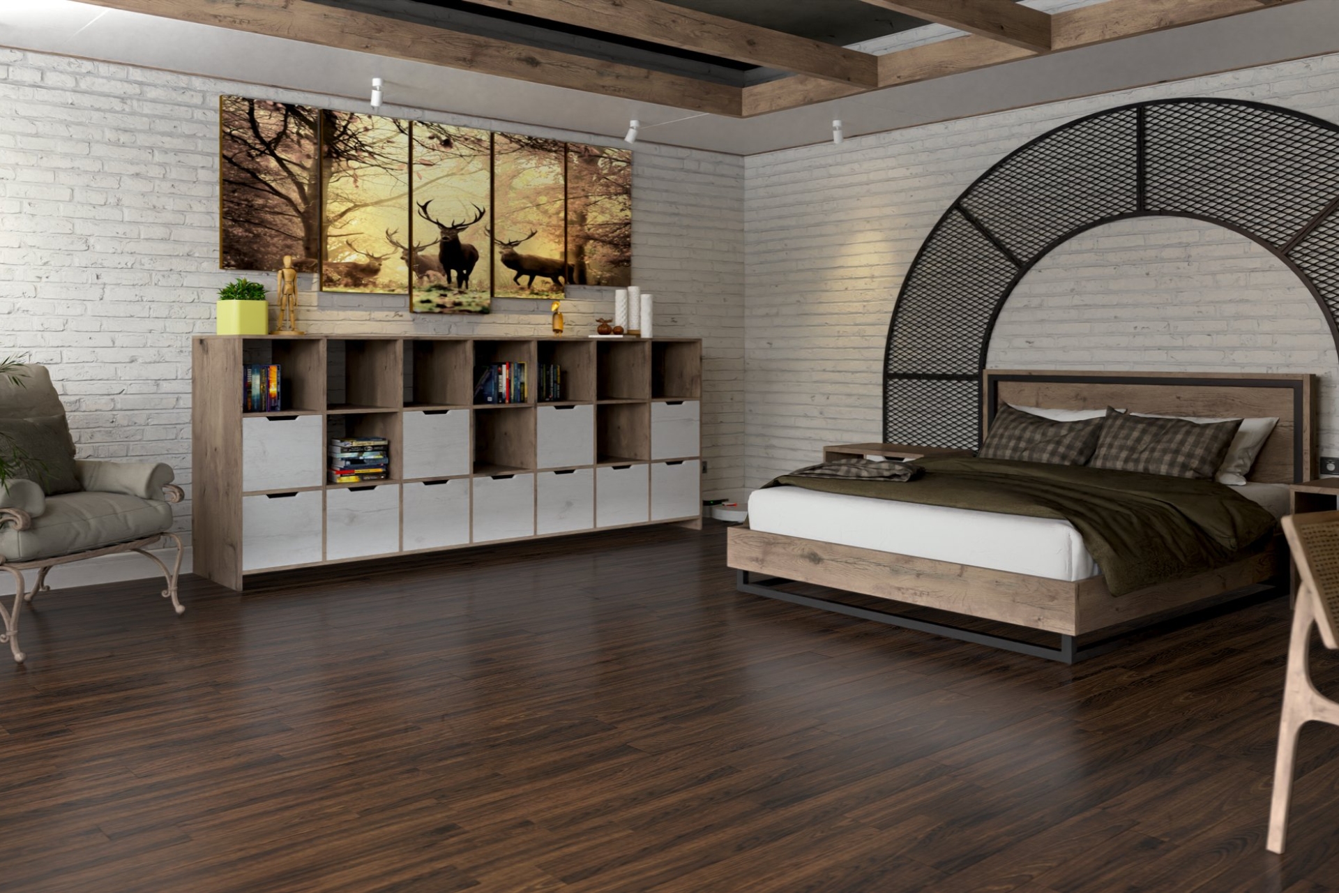 Инженерный паркет «Damy Floor» Каштановый — купить в Санкт-Петербурге