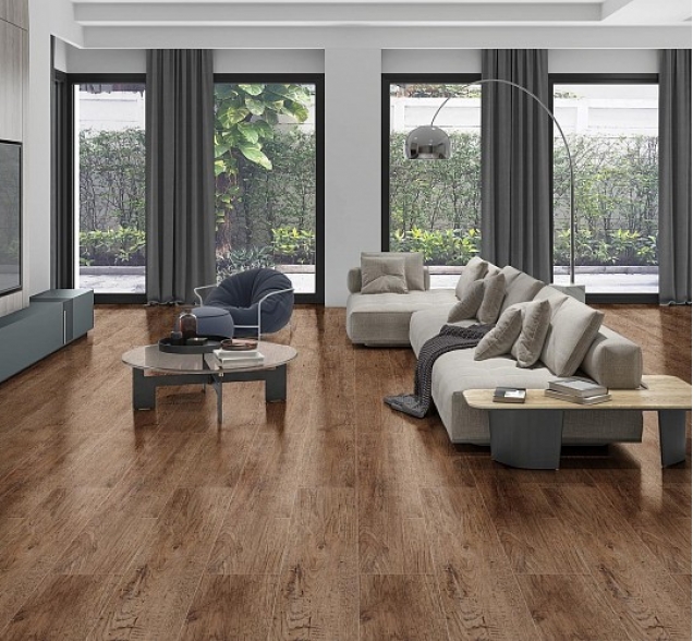 SPC ламинат "CronaFloor" Nano 4V Дуб Античный (1200*180*3,5 мм) — купить в Санкт-Петербурге