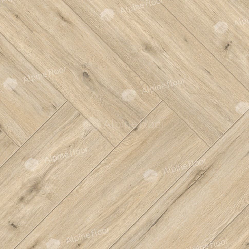Ламинат "Alpine Floor" Herringbone Дуб Лион (606*101*8 мм) — купить в Санкт-Петербурге
