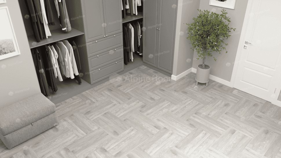 Виниловый ламинат "Alpine Floor" Parquet Light Дуб Полис (600*125*4 мм) — купить в Санкт-Петербурге