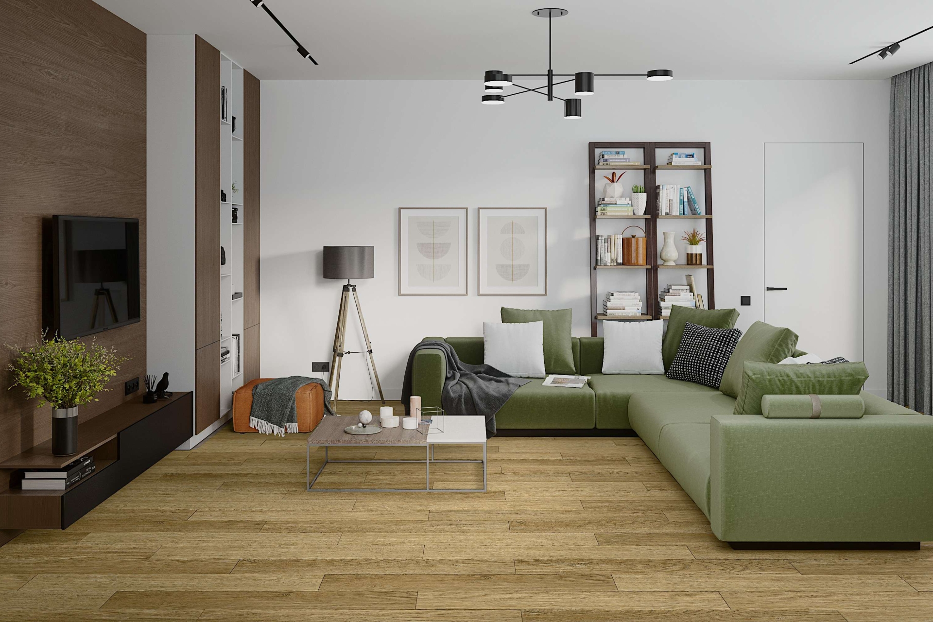 SPC ламинат «Damy Floor» Дуб Золотой (1220*180*4 мм) — купить в Санкт-Петербурге