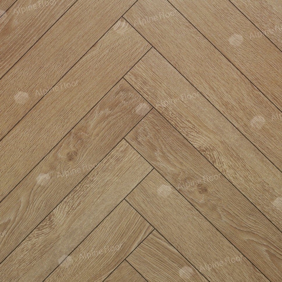 Ламинат "Alpine Floor" Herringbone 12 Дуб Тироль (600*100*12 мм) — купить в Санкт-Петербурге