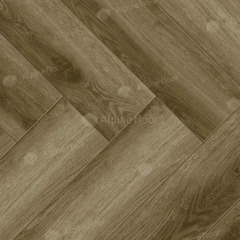 Ламинат "Alpine Floor" Herringbone 12 PRO Дуб Марсель (606*101*12 мм) — купить в Санкт-Петербурге