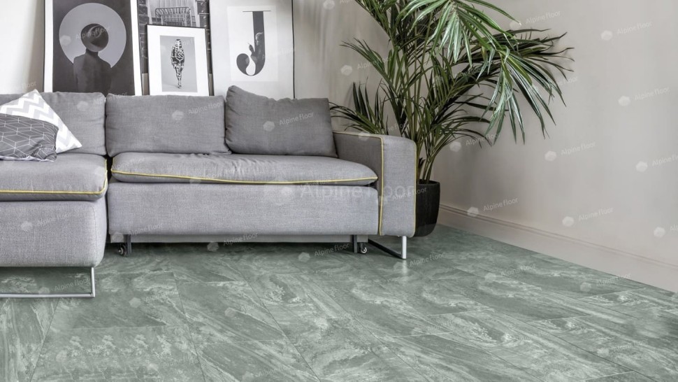 Виниловая плитка "Alpine Floor" Light Stone Хэмпшир (608*303*2,5 мм) — купить в Санкт-Петербурге