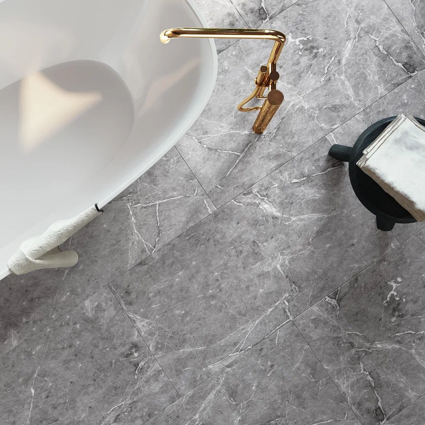 SPC ламинат "Invictus" Hudson Stone Silver (907*450*6мм) — купить в Санкт-Петербурге