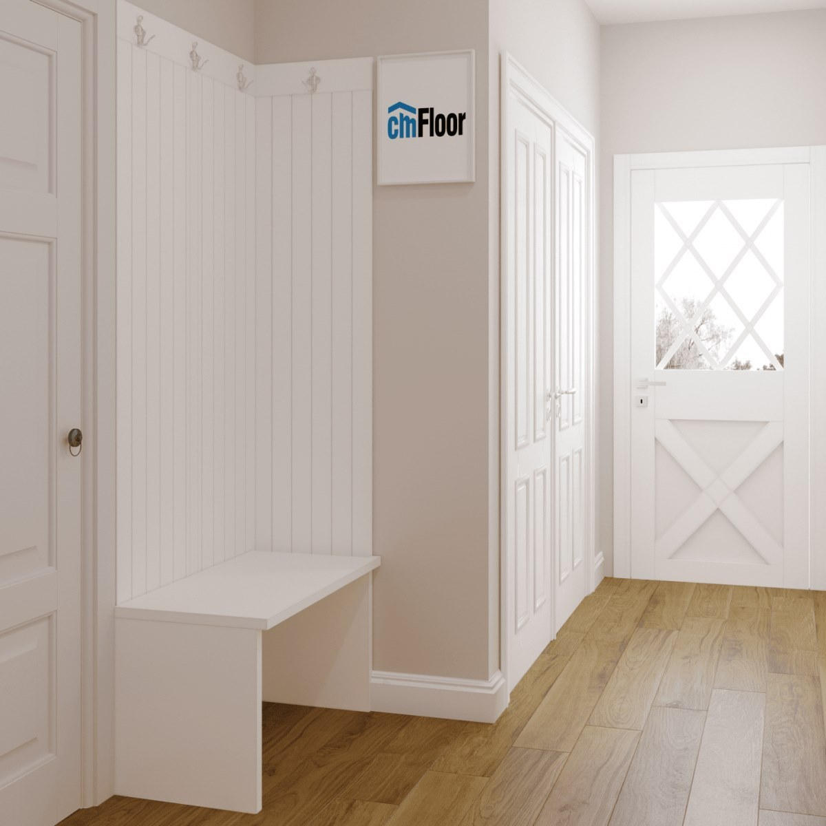 Виниловое напольное покрытие ScandiWood 04 Орех Американский (180*1220*5 мм) — купить в Санкт-Петербурге