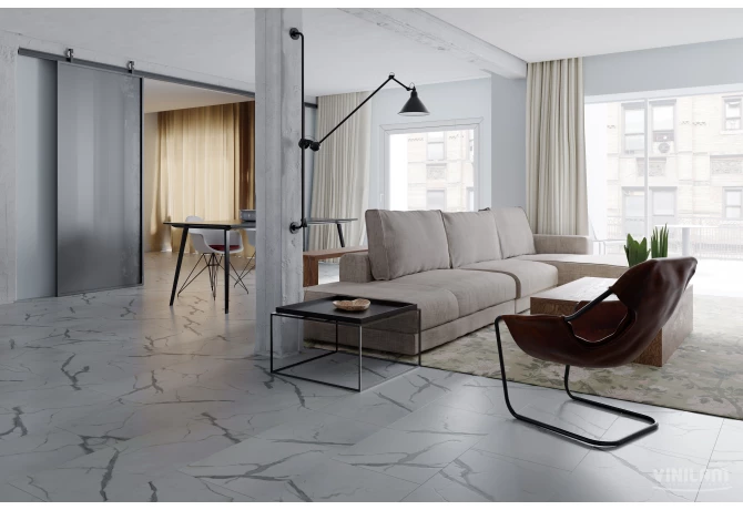 Кварц-винил Греческий Мрамор (950*480*2,5 мм) — купить в Санкт-Петербурге