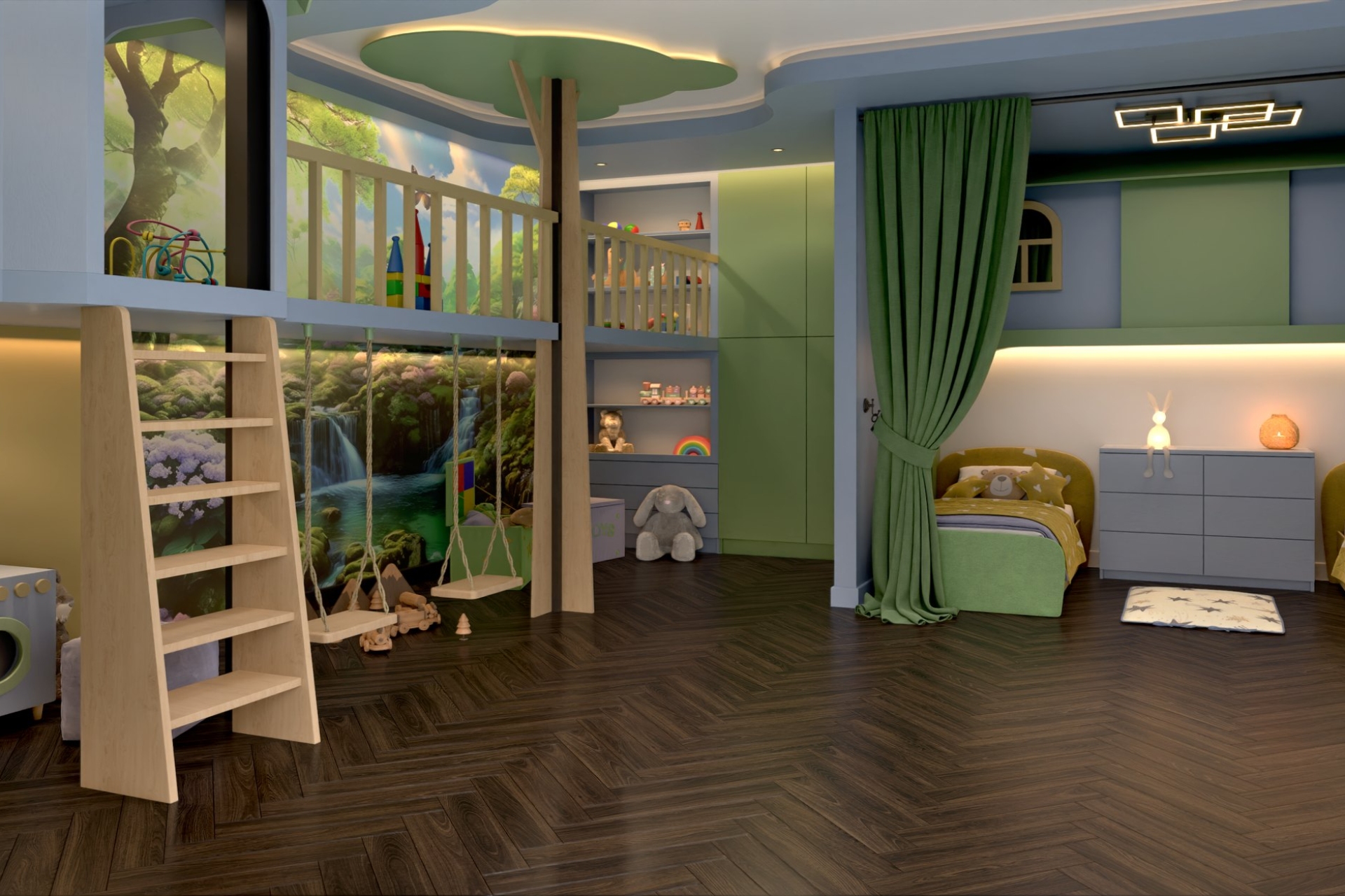 Инженерный паркет «Damy Floor» Каштановый (укладка елочкой) — купить в Санкт-Петербурге