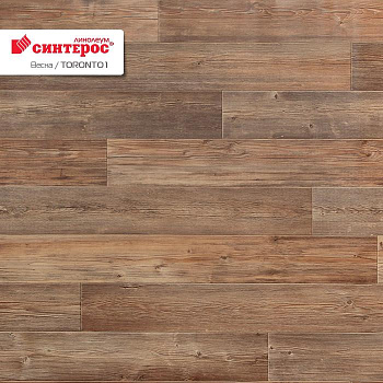 Линолеум бытовой "Синтерос" Весна Toronto 1 (3,5м) — фото и характеристики